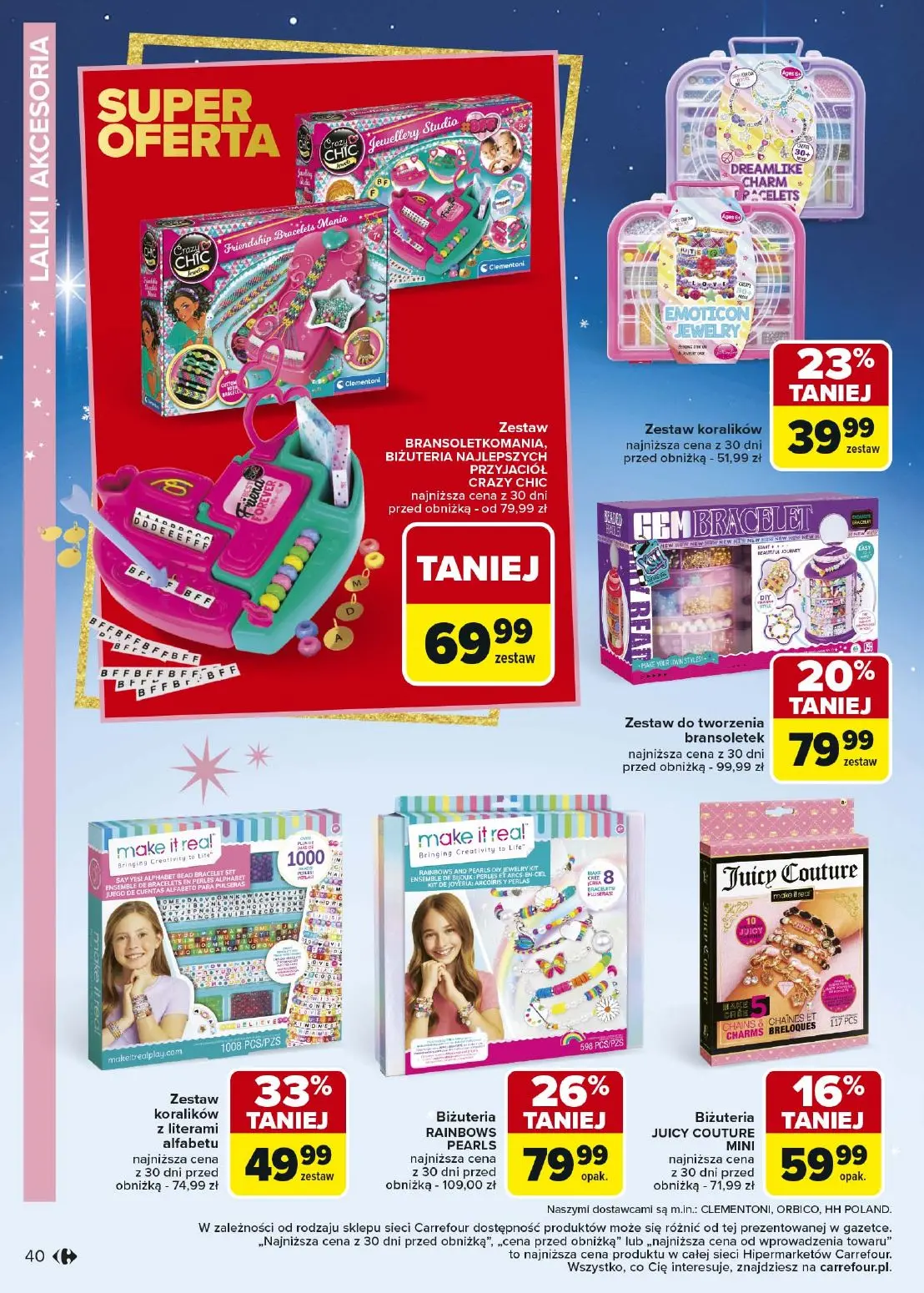 gazetka promocyjna Carrefour Święta spełnionych marzeń - Strona 40