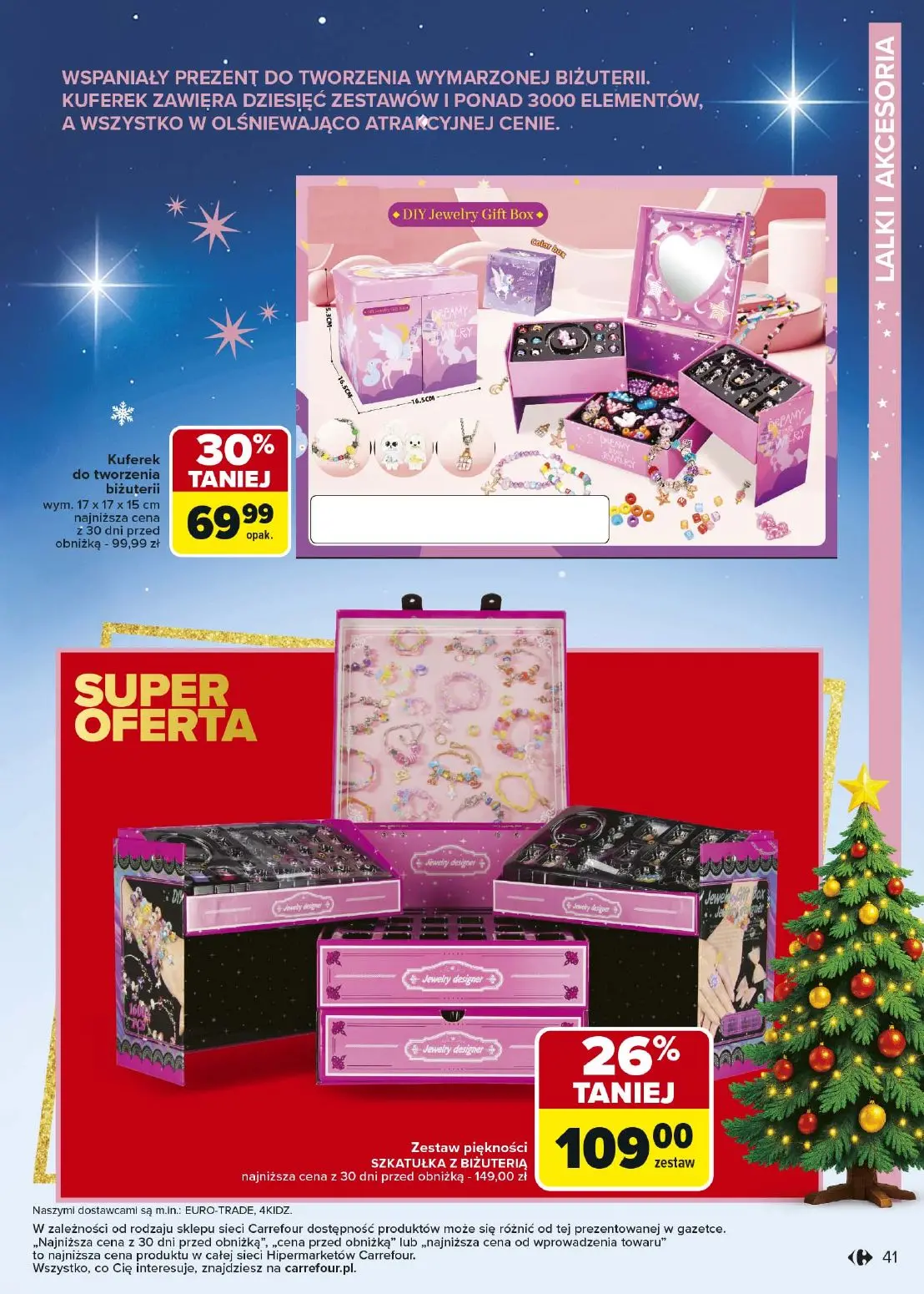 gazetka promocyjna Carrefour Święta spełnionych marzeń - Strona 41