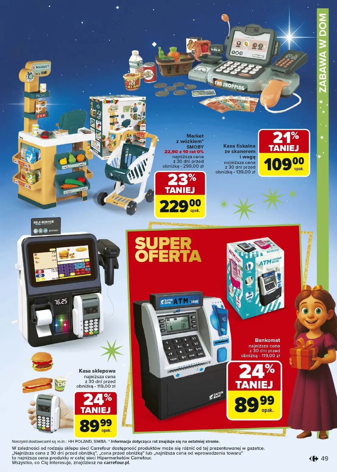 gazetka promocyjna Carrefour Święta spełnionych marzeń - Strona 49