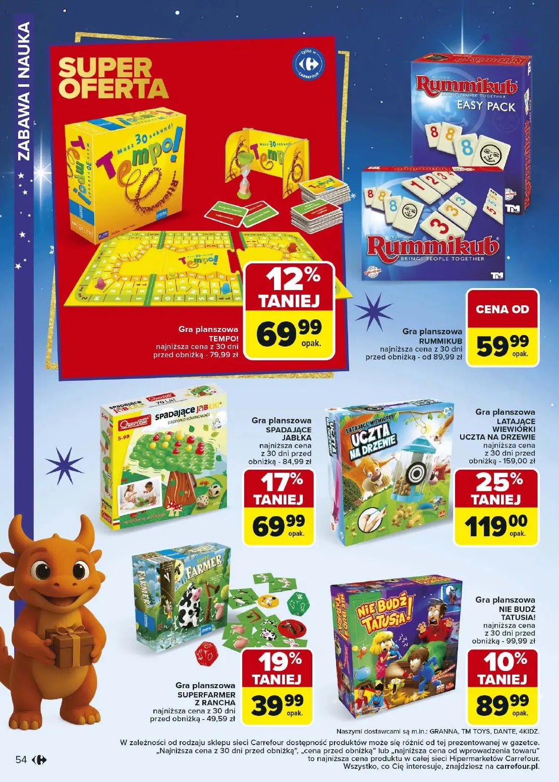 gazetka promocyjna Carrefour Święta spełnionych marzeń - Strona 54