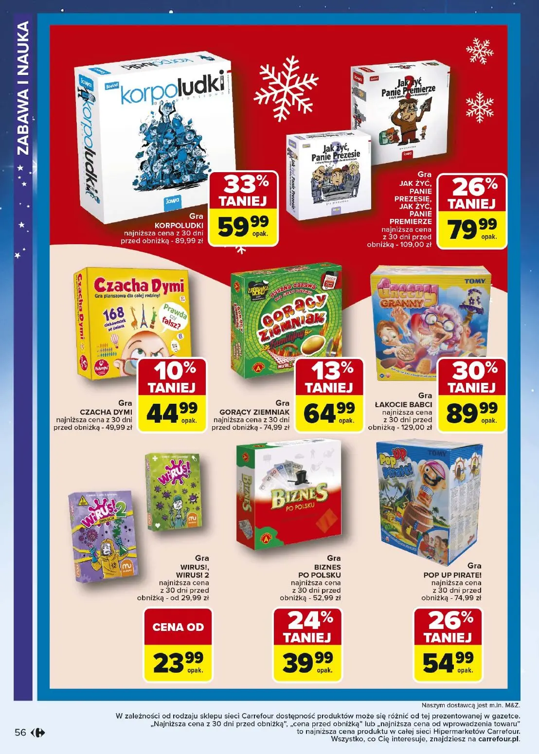 gazetka promocyjna Carrefour Święta spełnionych marzeń - Strona 56