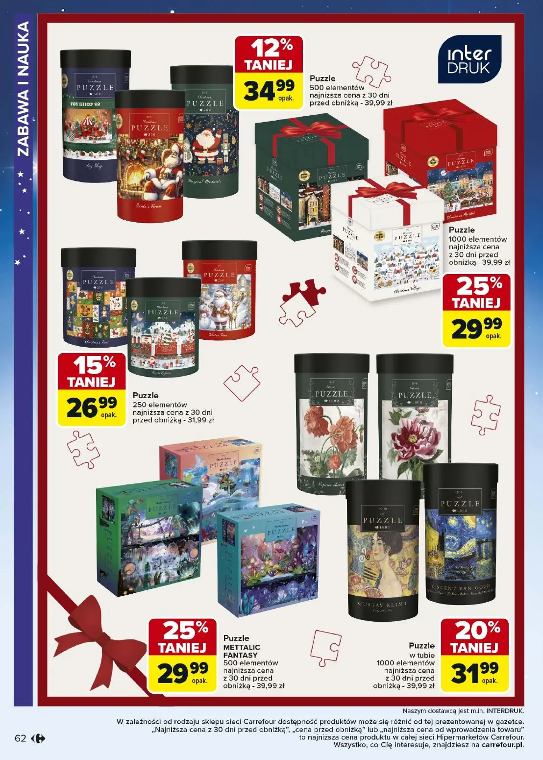 gazetka promocyjna Carrefour Święta spełnionych marzeń - Strona 62