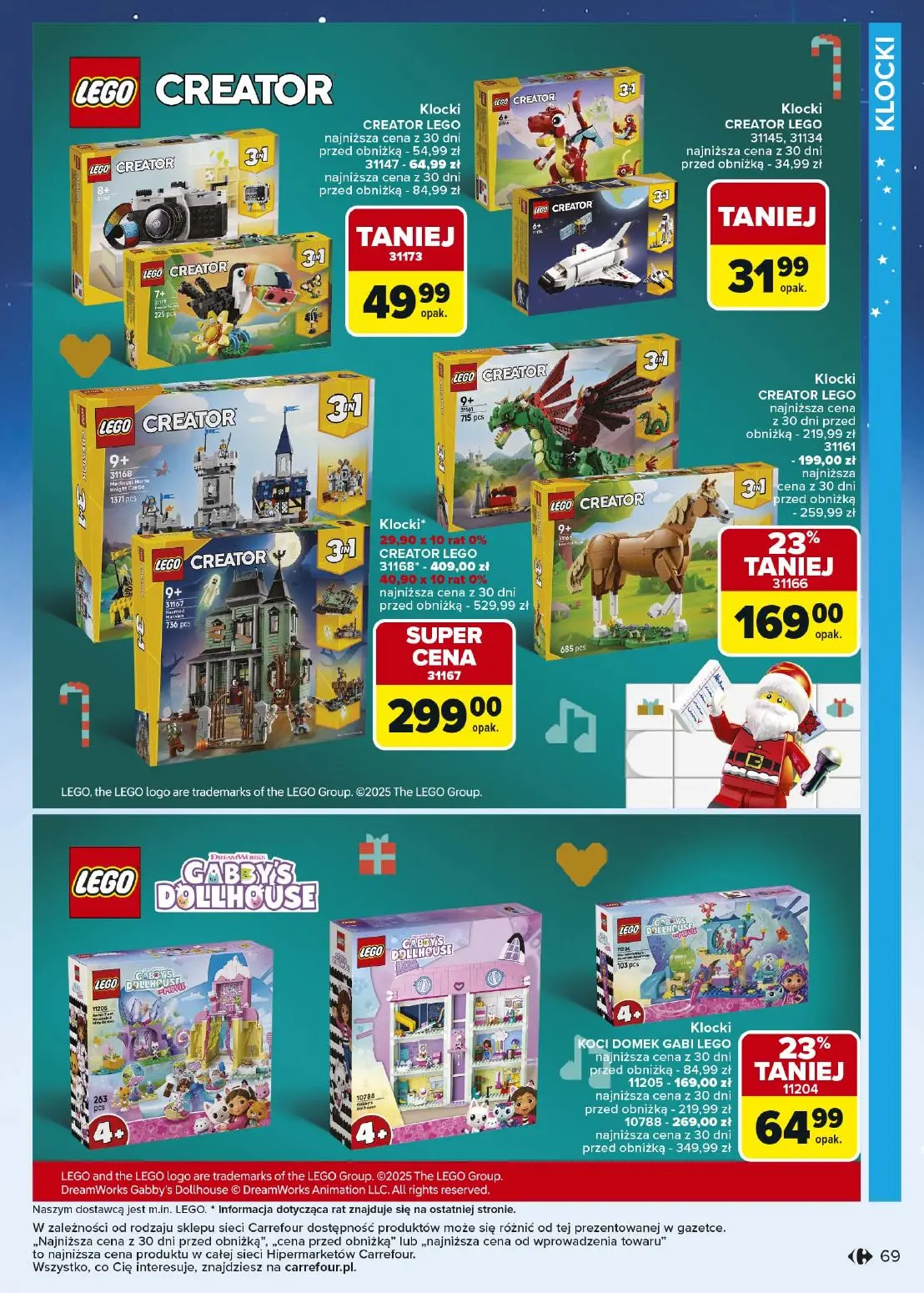 gazetka promocyjna Carrefour Święta spełnionych marzeń - Strona 69