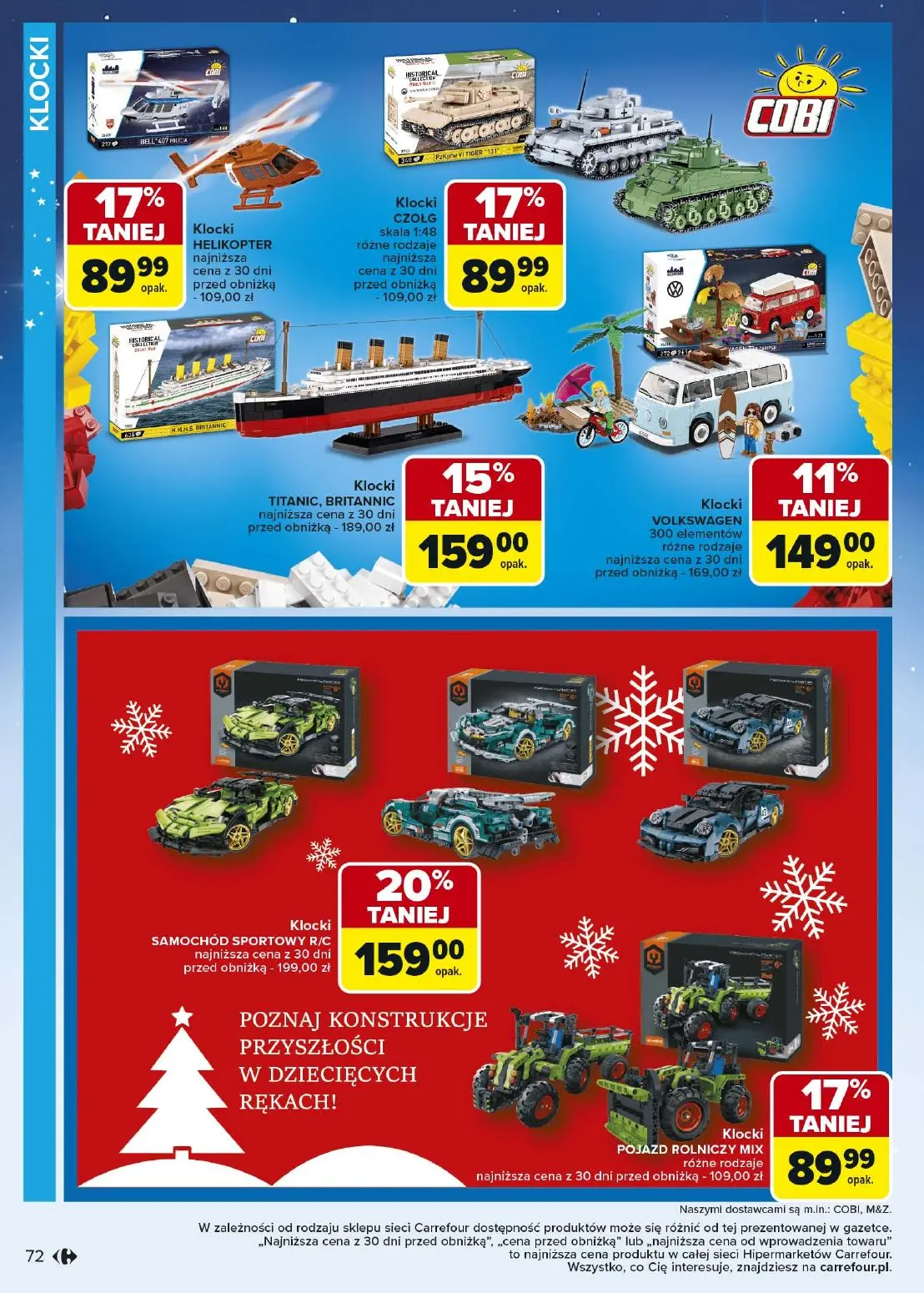 gazetka promocyjna Carrefour Święta spełnionych marzeń - Strona 72