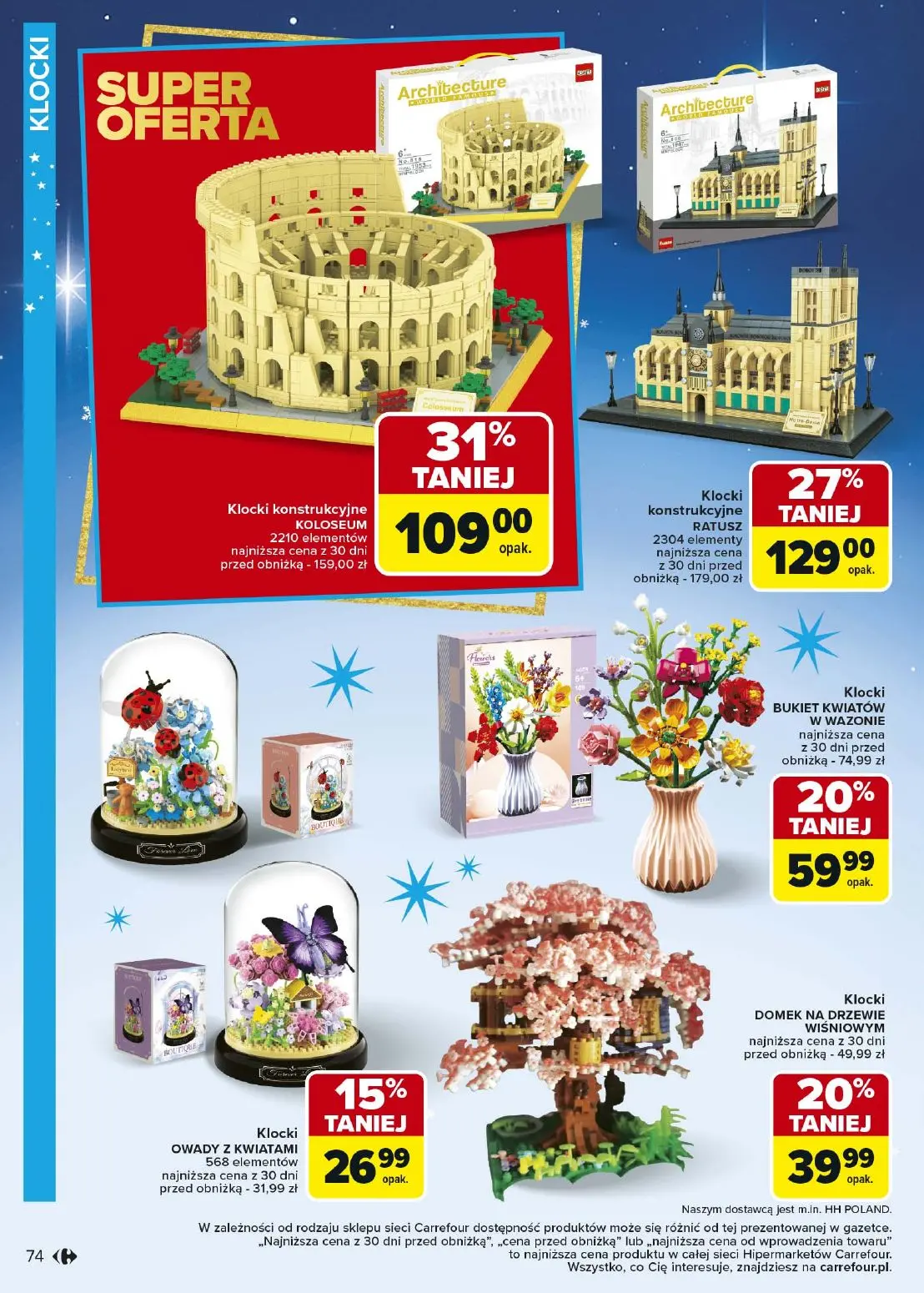 gazetka promocyjna Carrefour Święta spełnionych marzeń - Strona 74