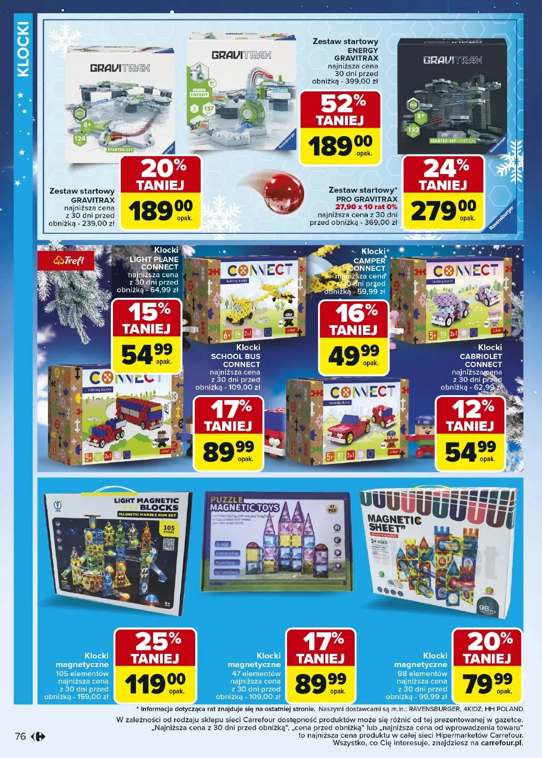 gazetka promocyjna Carrefour Święta spełnionych marzeń - Strona 76