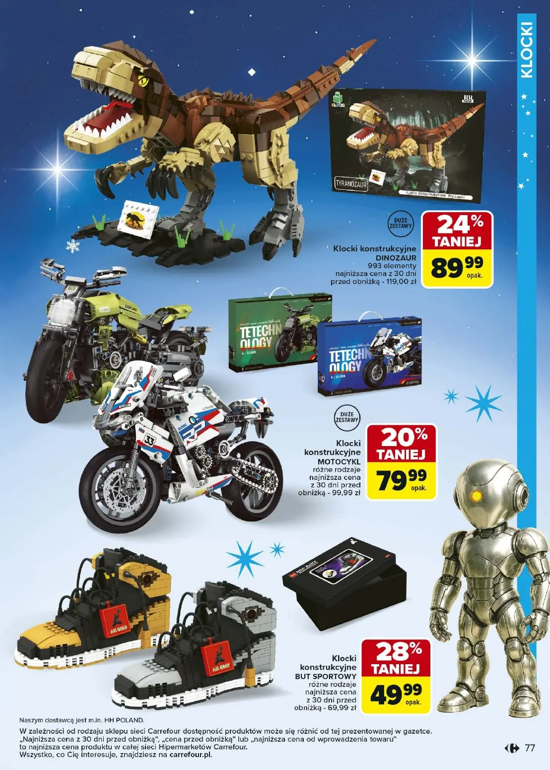 gazetka promocyjna Carrefour Święta spełnionych marzeń - Strona 77