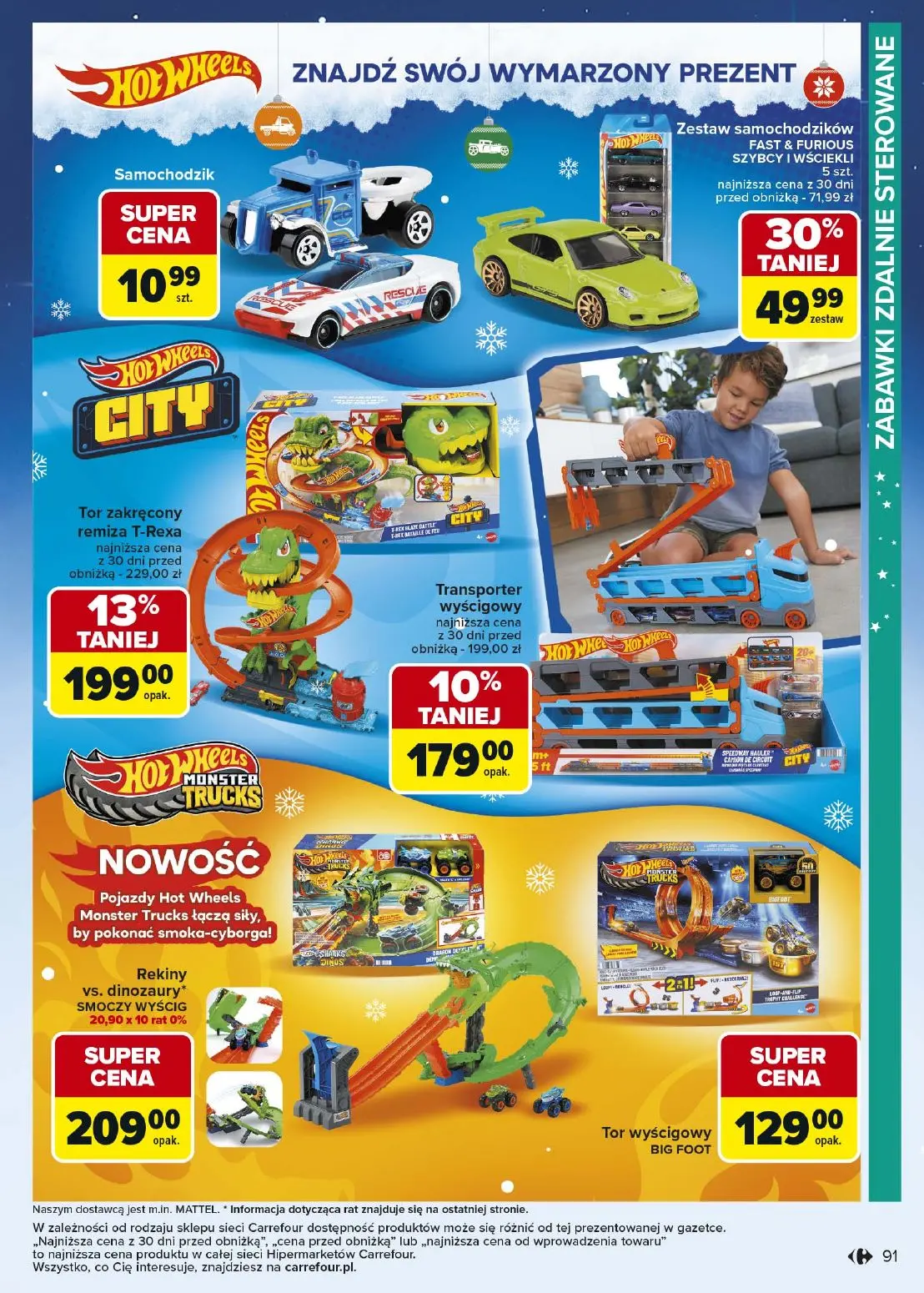 gazetka promocyjna Carrefour Święta spełnionych marzeń - Strona 91