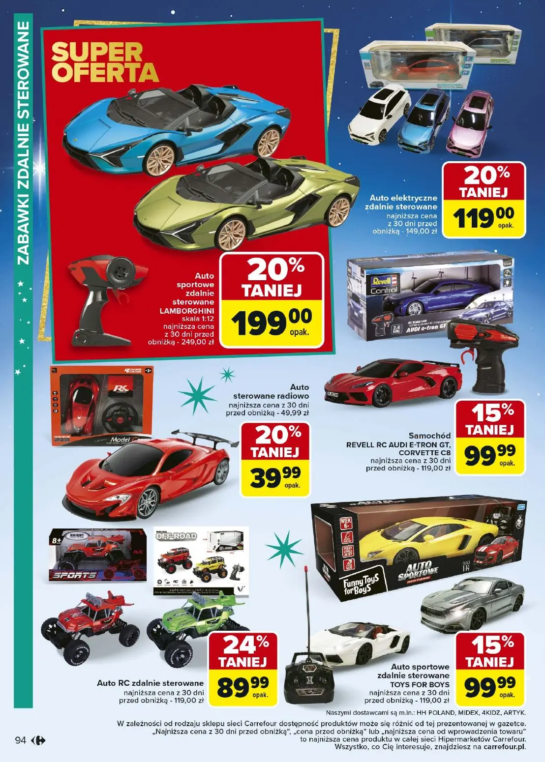 gazetka promocyjna Carrefour Święta spełnionych marzeń - Strona 94