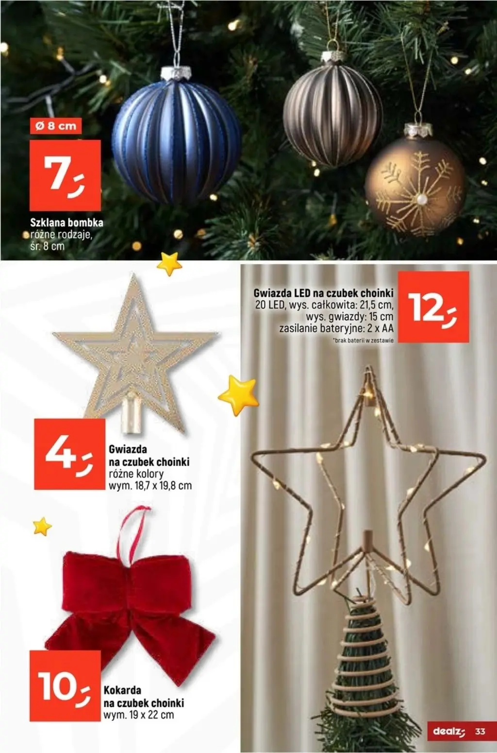 gazetka promocyjna Dealz Katalog dekoracji - Strona 33