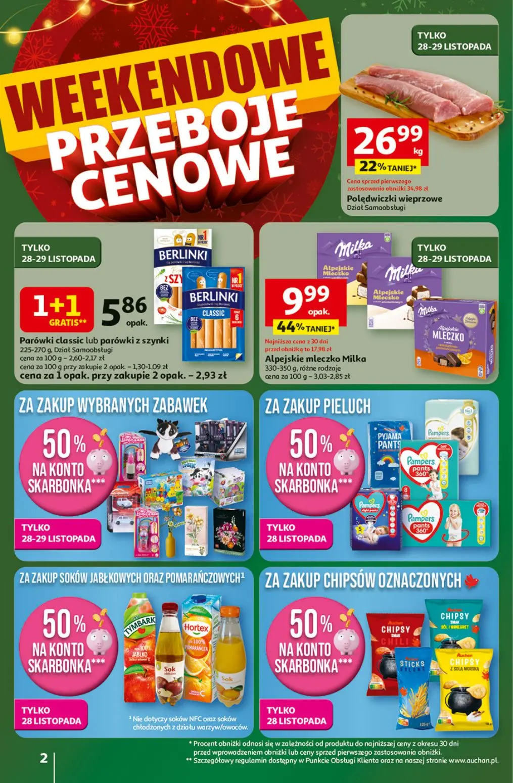 gazetka promocyjna Auchan Święta, jak Babcię kocham - Strona 2