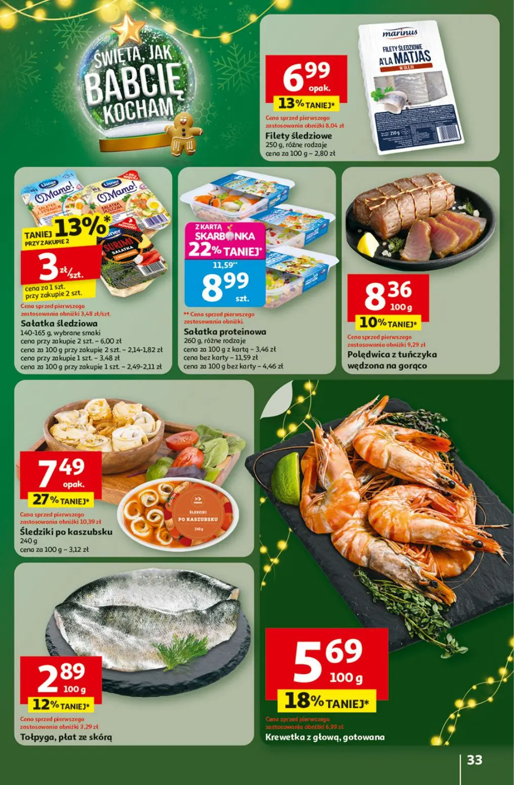 gazetka promocyjna Auchan Święta, jak Babcię kocham - Strona 33