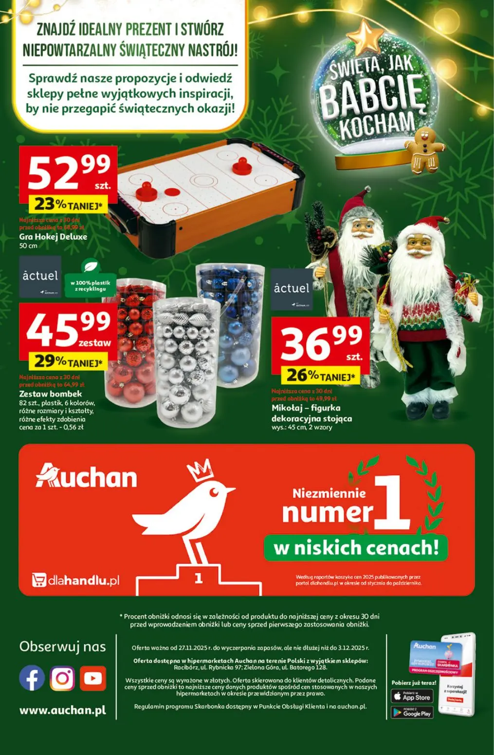 gazetka promocyjna Auchan Święta, jak Babcię kocham - Strona 45