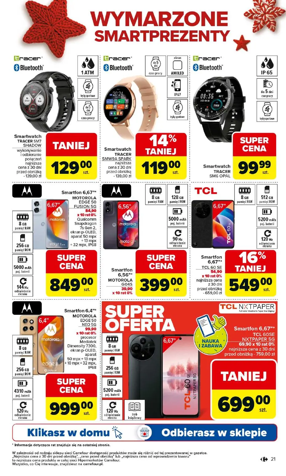 gazetka promocyjna Carrefour Święta spełnionych marzeń  - Strona 21