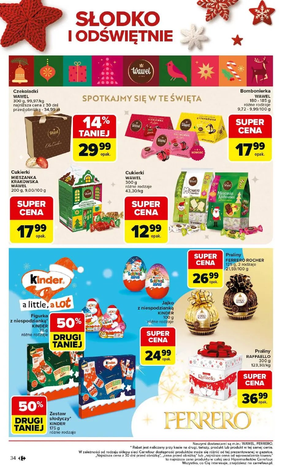 gazetka promocyjna Carrefour Święta spełnionych marzeń  - Strona 34