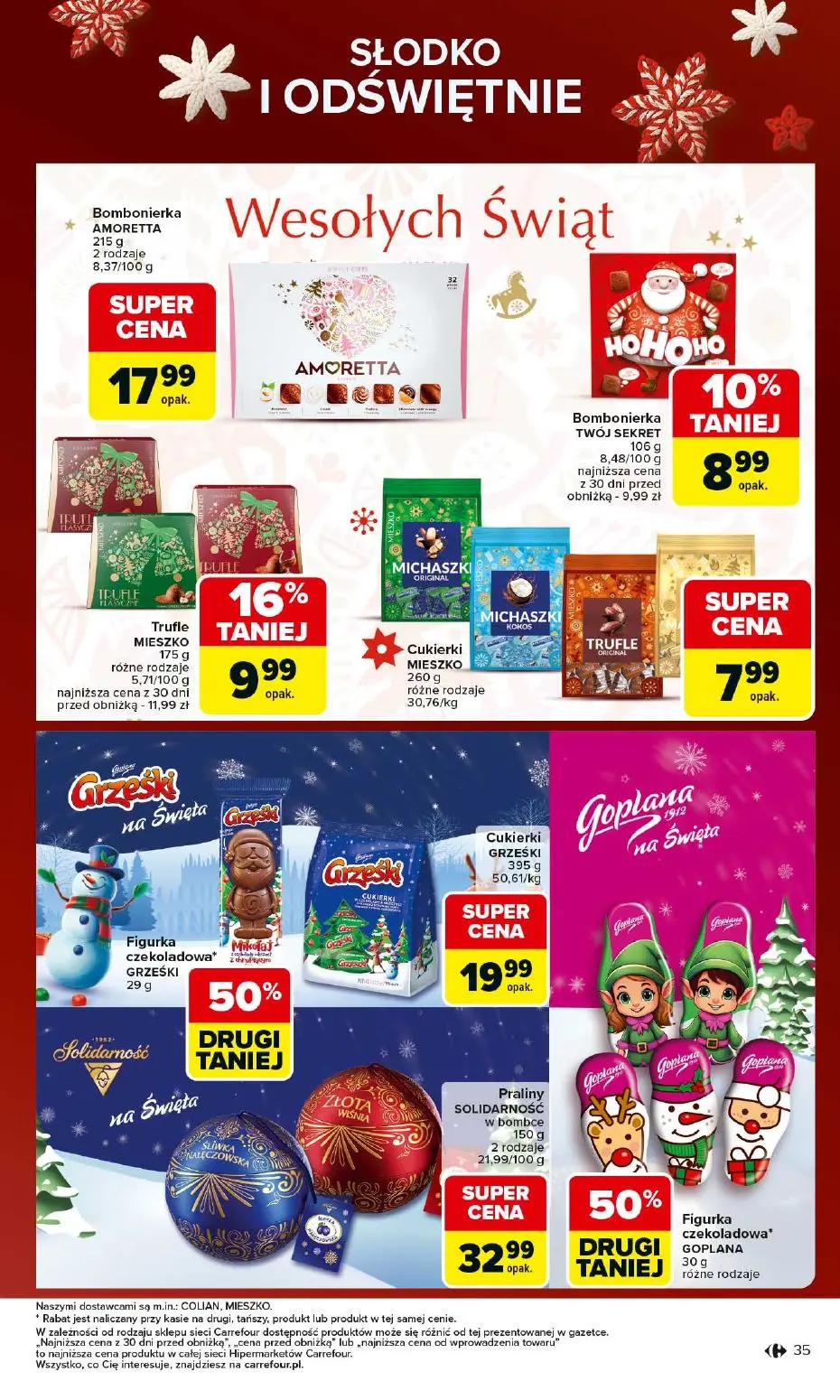 gazetka promocyjna Carrefour Święta spełnionych marzeń  - Strona 35