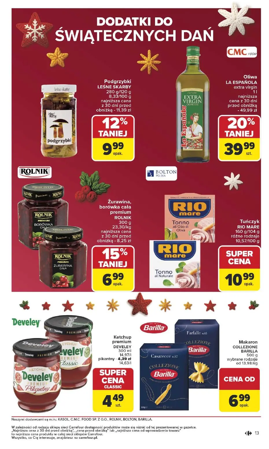 gazetka promocyjna Carrefour Święta ze smakiem - Strona 13