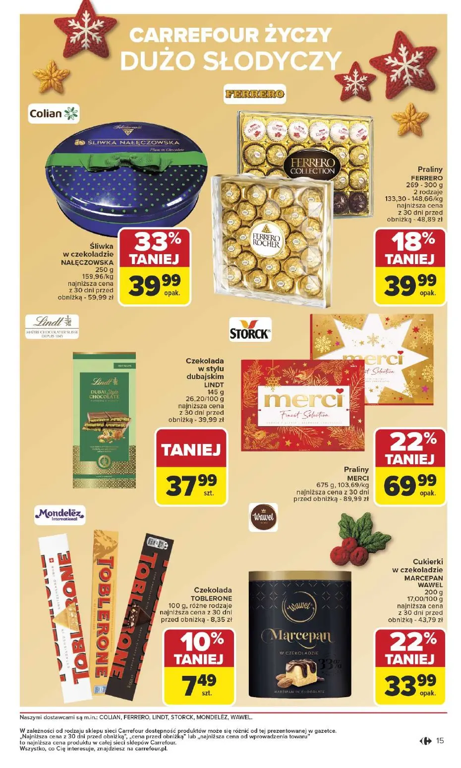 gazetka promocyjna Carrefour Święta ze smakiem - Strona 15