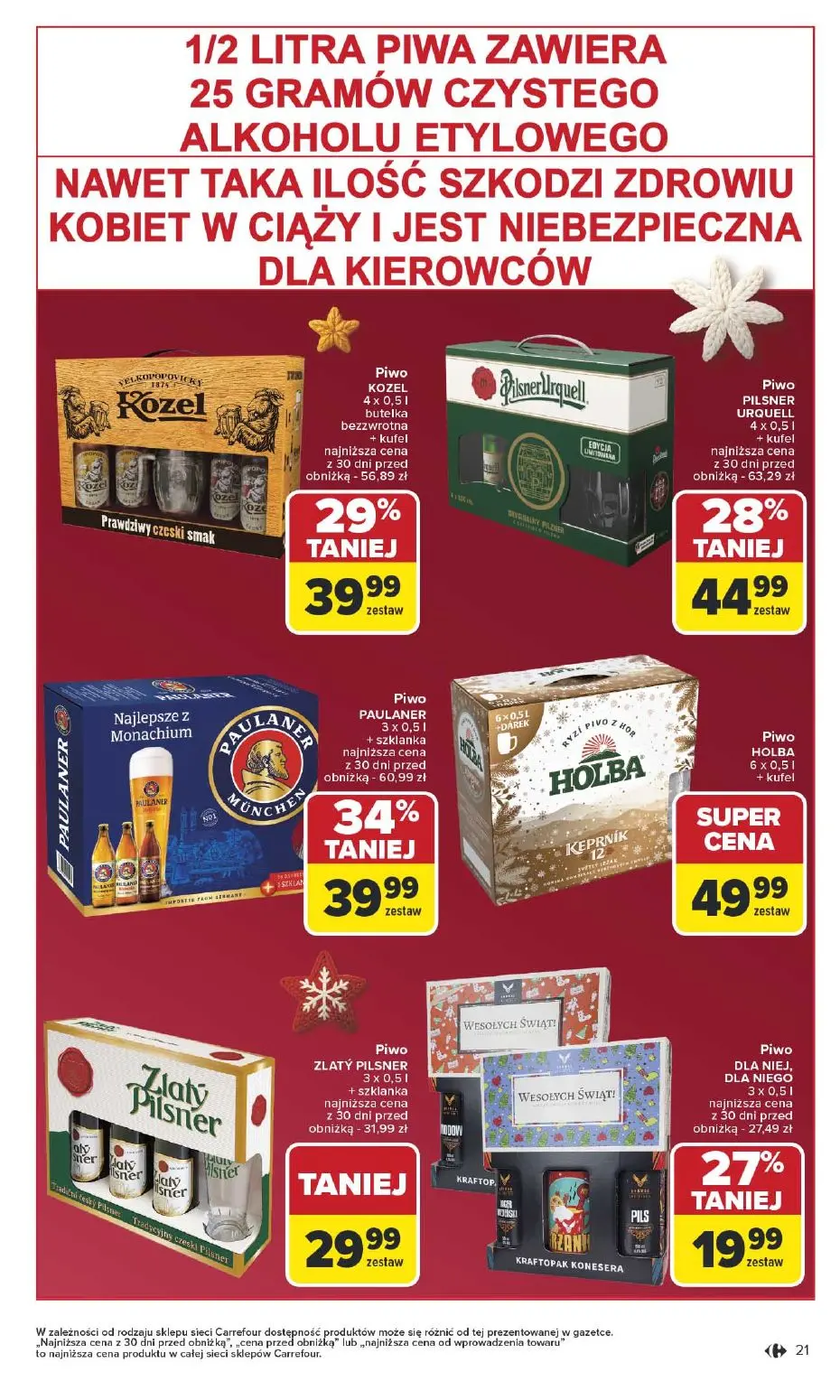 gazetka promocyjna Carrefour Święta ze smakiem - Strona 21