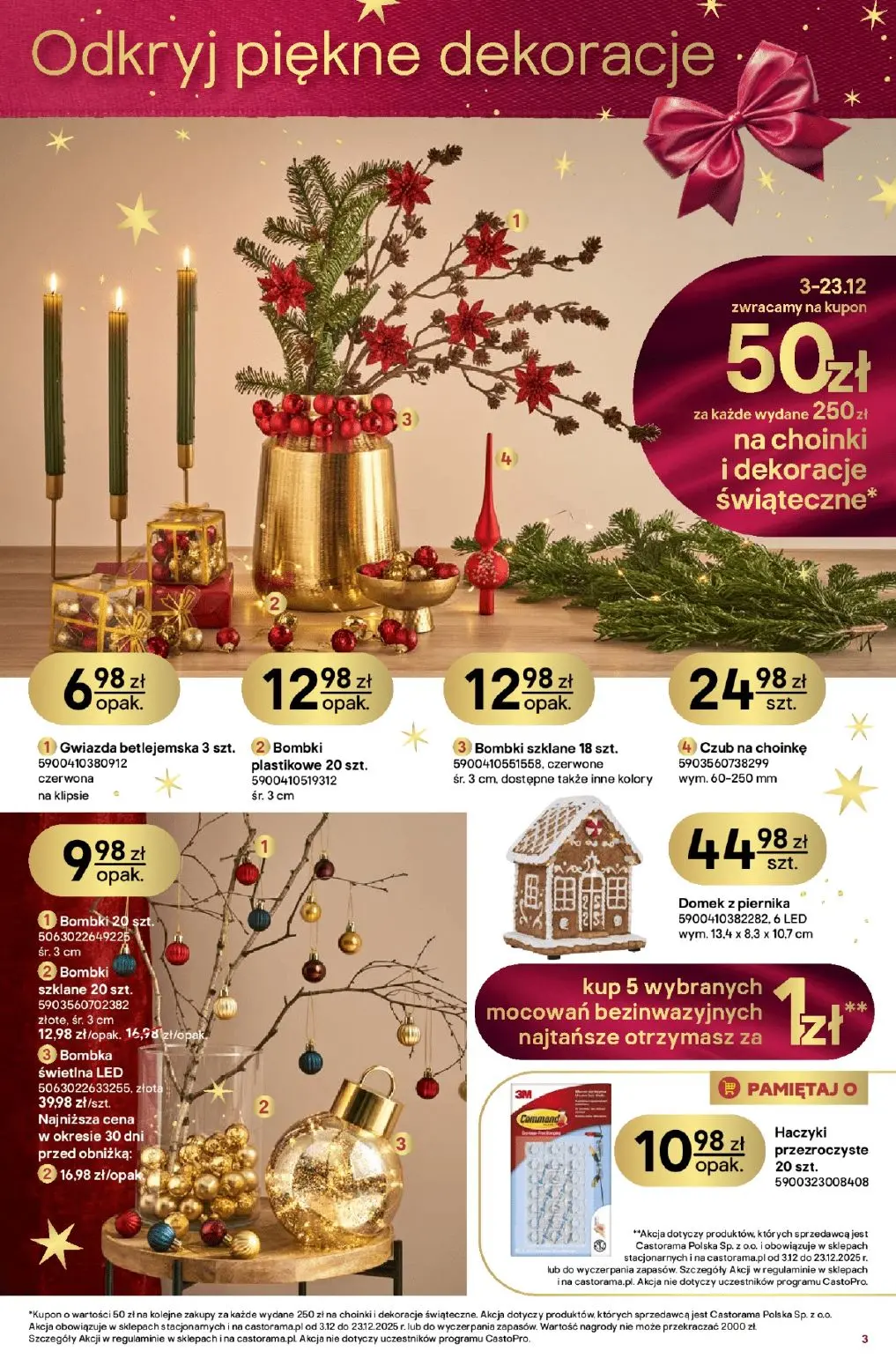 gazetka promocyjna castorama W teorii Święta - Strona 3
