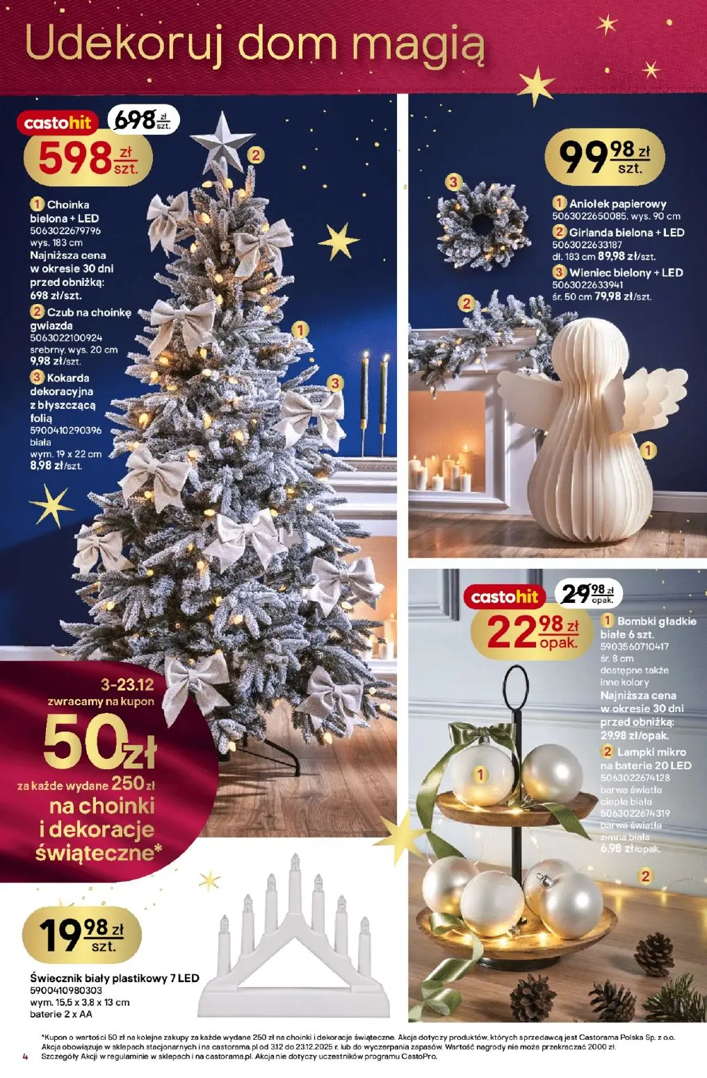 gazetka promocyjna castorama W teorii Święta - Strona 4