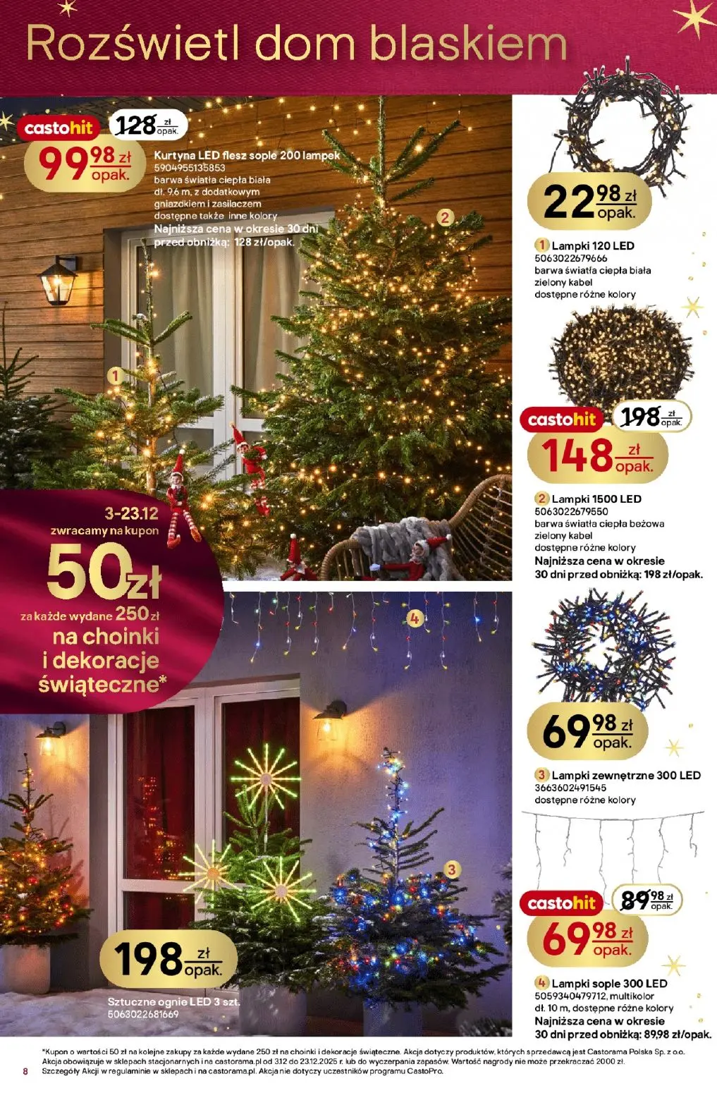 gazetka promocyjna castorama W teorii Święta - Strona 8