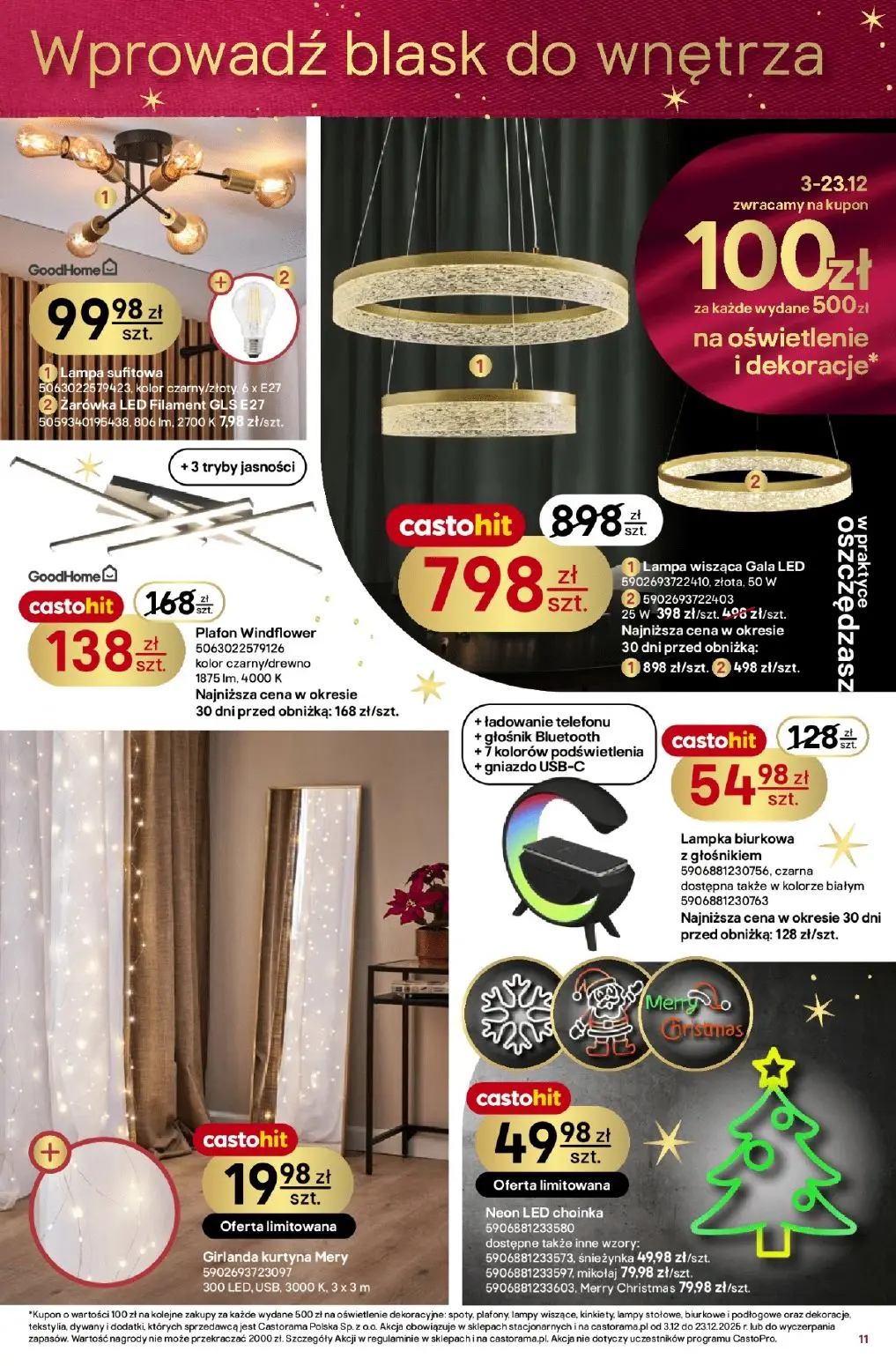 gazetka promocyjna castorama W teorii Święta - Strona 11