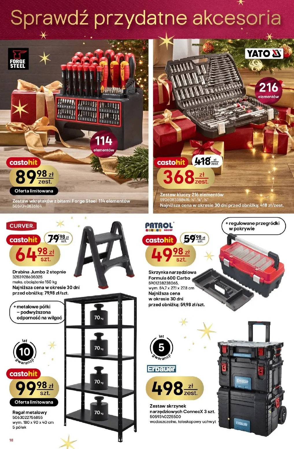 gazetka promocyjna castorama W teorii Święta - Strona 18