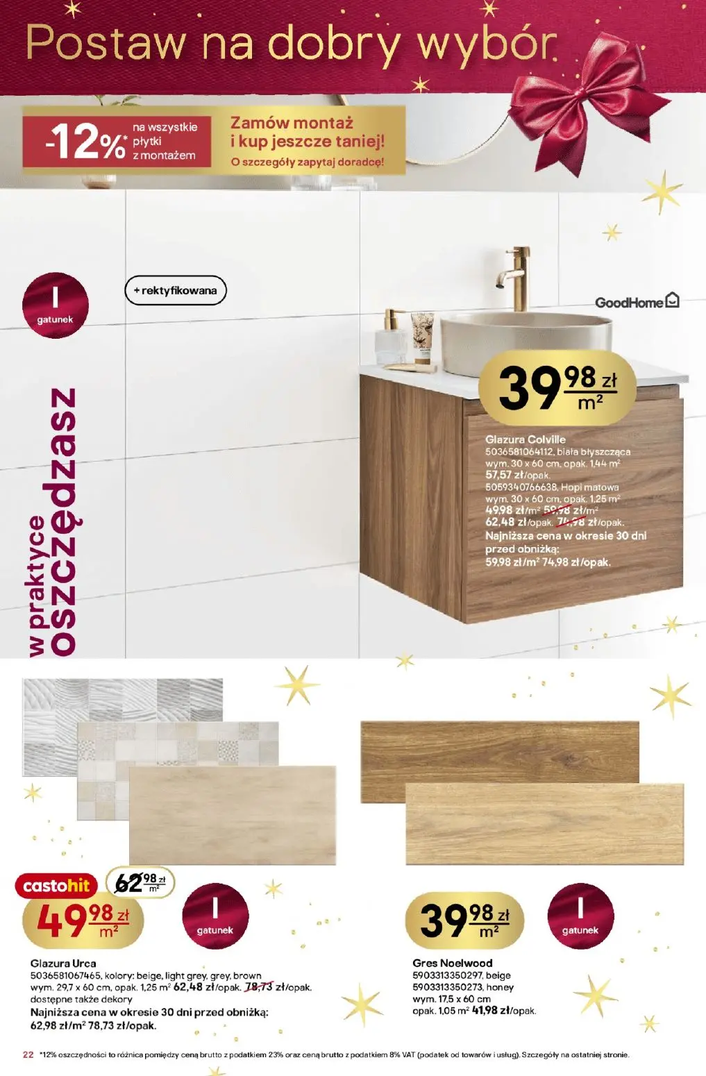 gazetka promocyjna castorama W teorii Święta - Strona 22