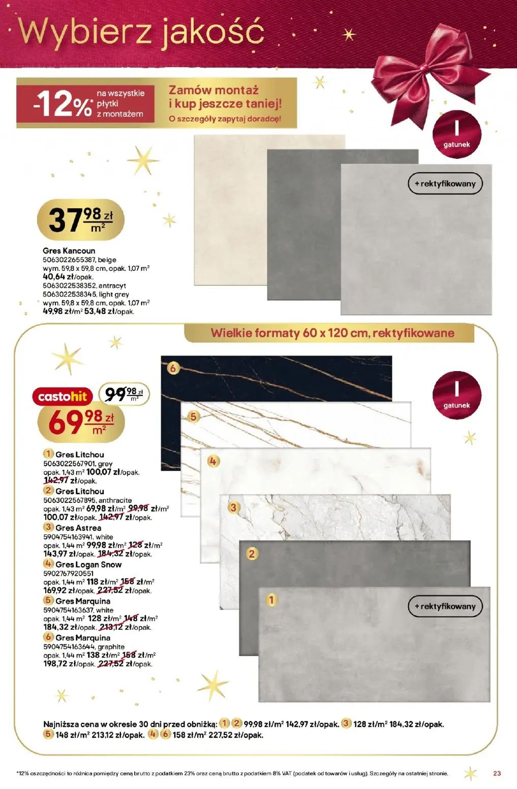 gazetka promocyjna castorama W teorii Święta - Strona 23