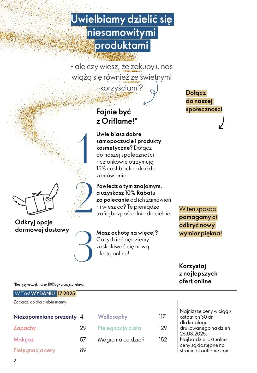 gazetka promocyjna ORIFLAME WIELKA MOC ŚWIĄTECZNEJ MAGII - Strona 2