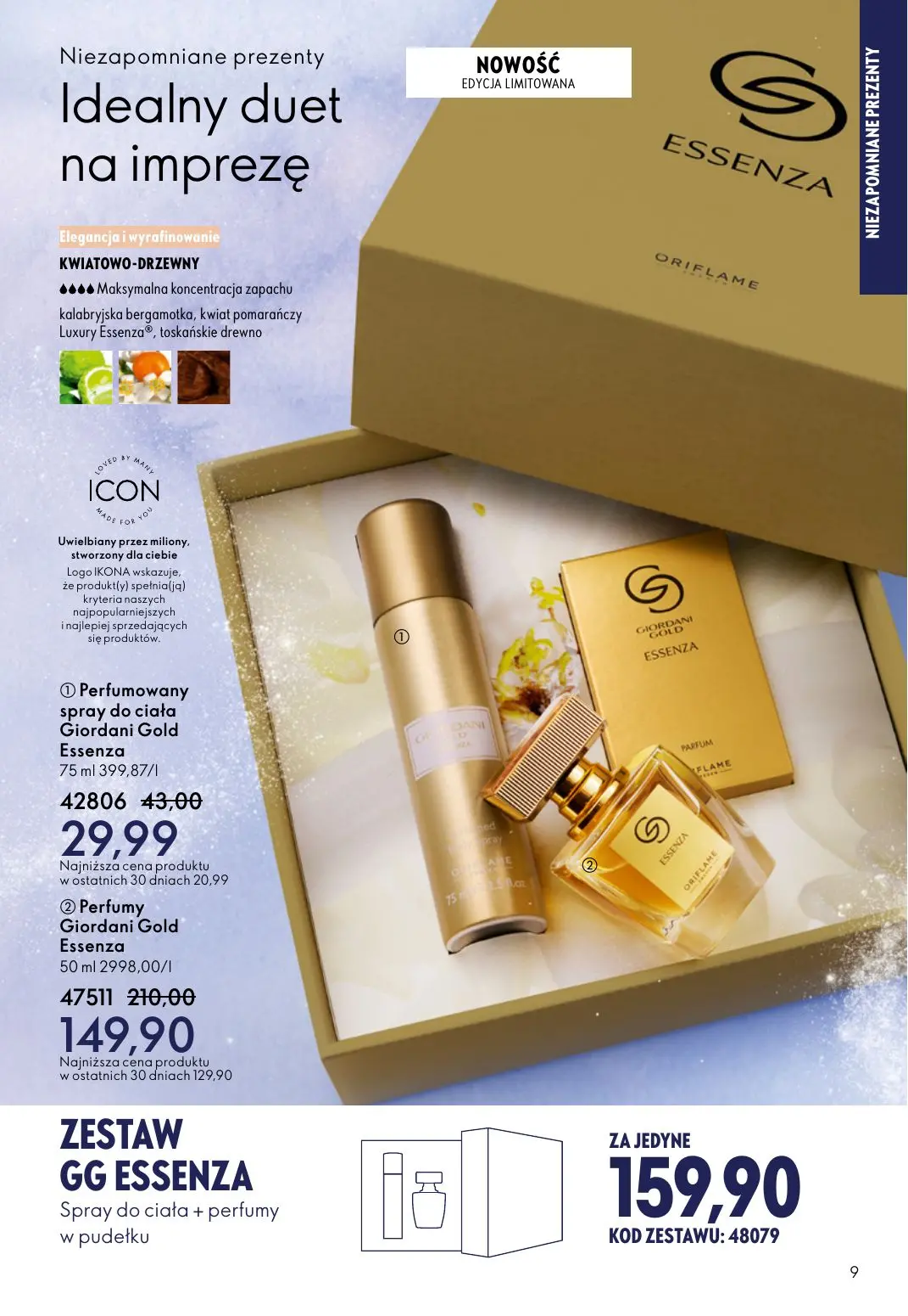 gazetka promocyjna ORIFLAME WIELKA MOC ŚWIĄTECZNEJ MAGII - Strona 9