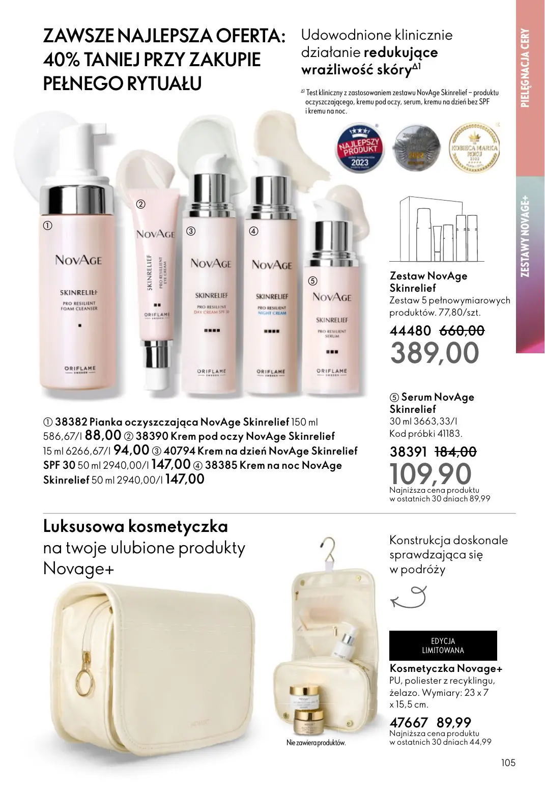 gazetka promocyjna ORIFLAME WIELKA MOC ŚWIĄTECZNEJ MAGII - Strona 105