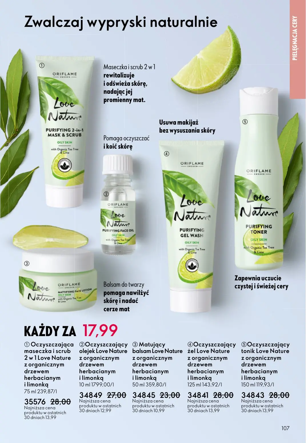 gazetka promocyjna ORIFLAME WIELKA MOC ŚWIĄTECZNEJ MAGII - Strona 107