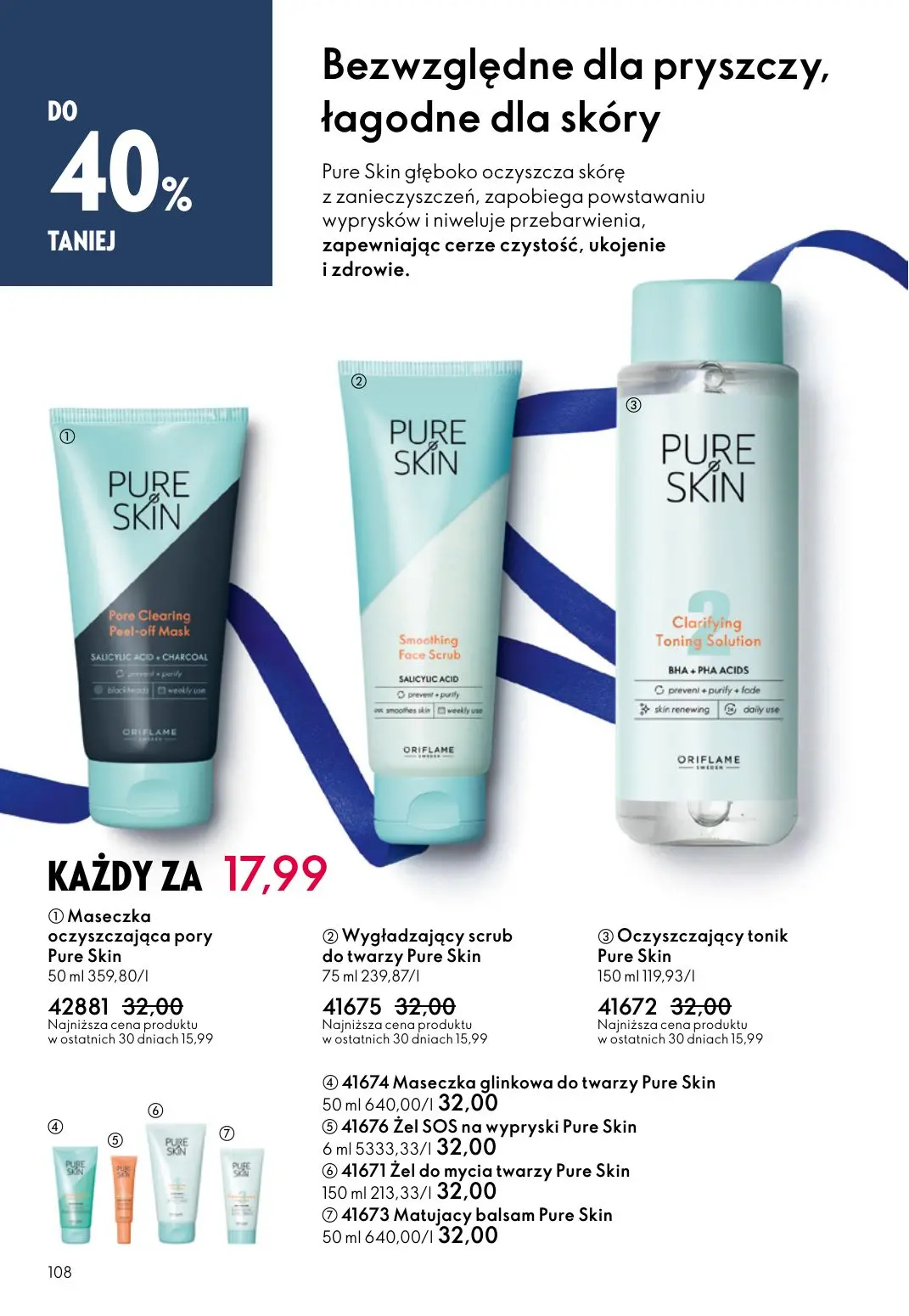 gazetka promocyjna ORIFLAME WIELKA MOC ŚWIĄTECZNEJ MAGII - Strona 108