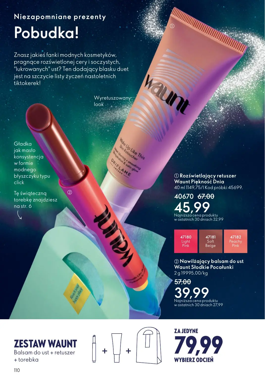 gazetka promocyjna ORIFLAME WIELKA MOC ŚWIĄTECZNEJ MAGII - Strona 110