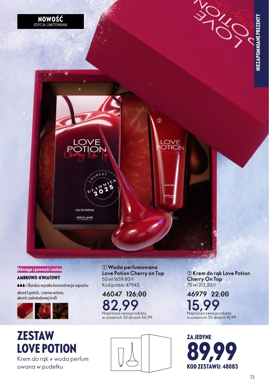 gazetka promocyjna ORIFLAME WIELKA MOC ŚWIĄTECZNEJ MAGII - Strona 13