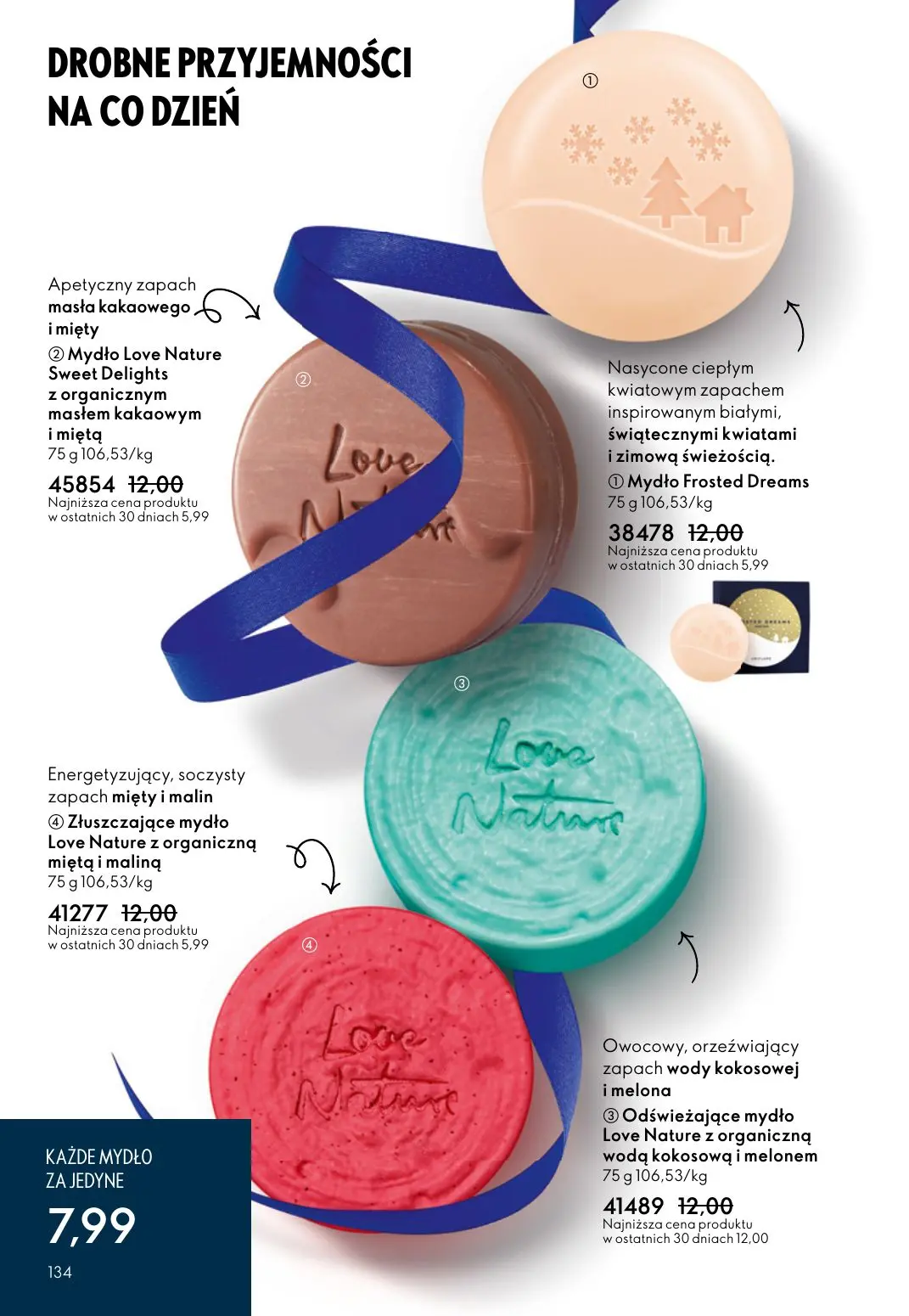 gazetka promocyjna ORIFLAME WIELKA MOC ŚWIĄTECZNEJ MAGII - Strona 134