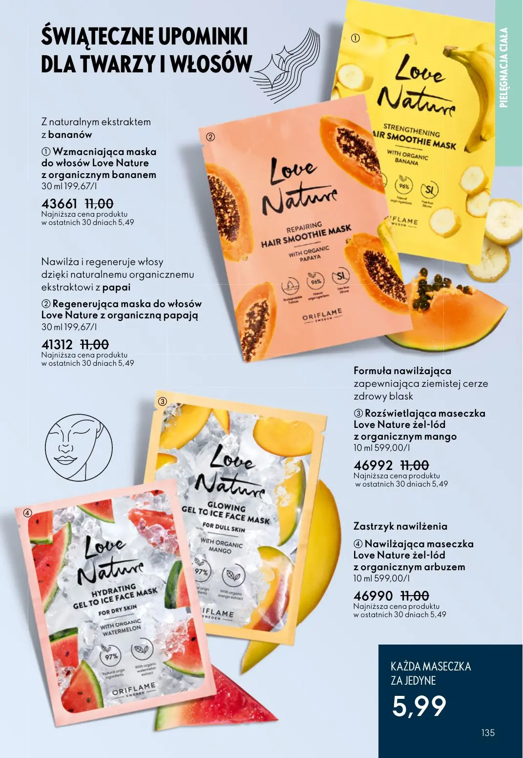 gazetka promocyjna ORIFLAME WIELKA MOC ŚWIĄTECZNEJ MAGII - Strona 135