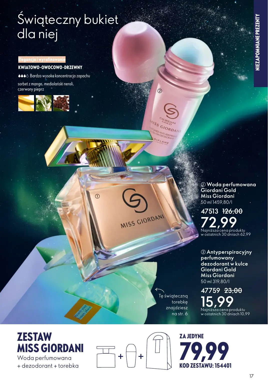 gazetka promocyjna ORIFLAME WIELKA MOC ŚWIĄTECZNEJ MAGII - Strona 17