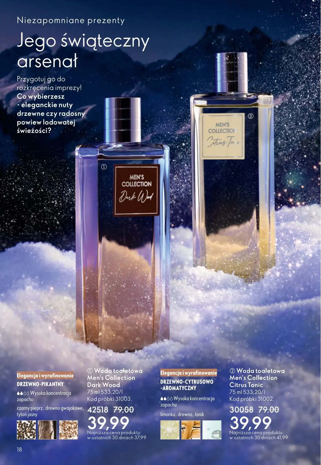 gazetka promocyjna ORIFLAME WIELKA MOC ŚWIĄTECZNEJ MAGII - Strona 18