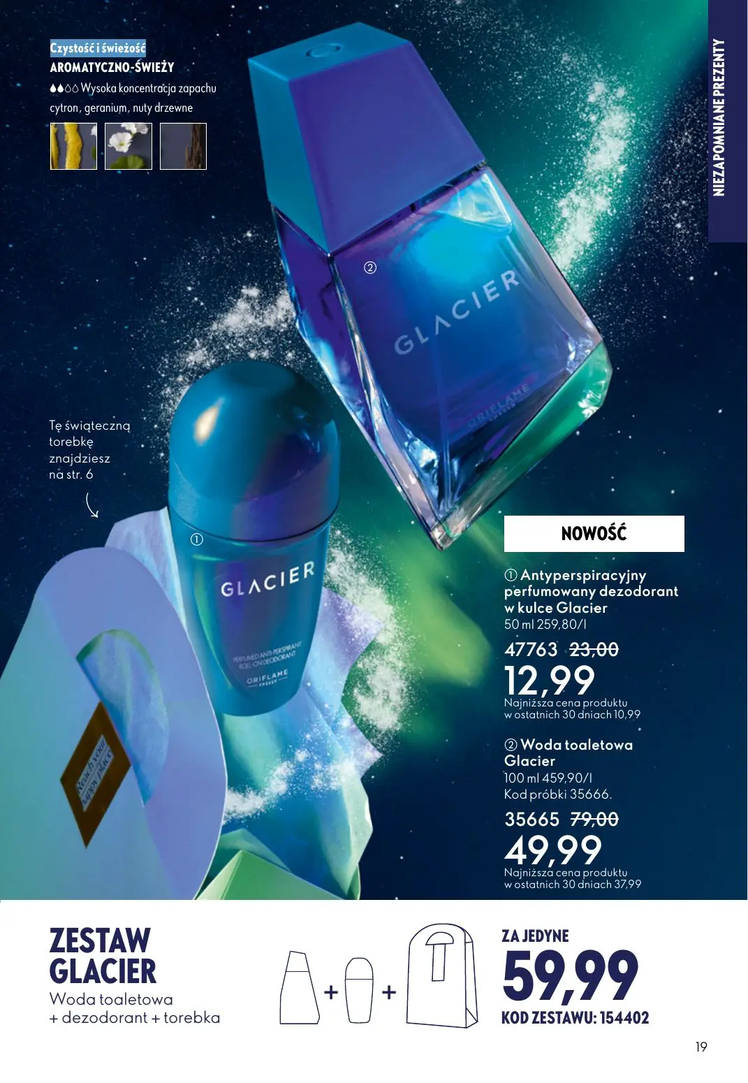 gazetka promocyjna ORIFLAME WIELKA MOC ŚWIĄTECZNEJ MAGII - Strona 19