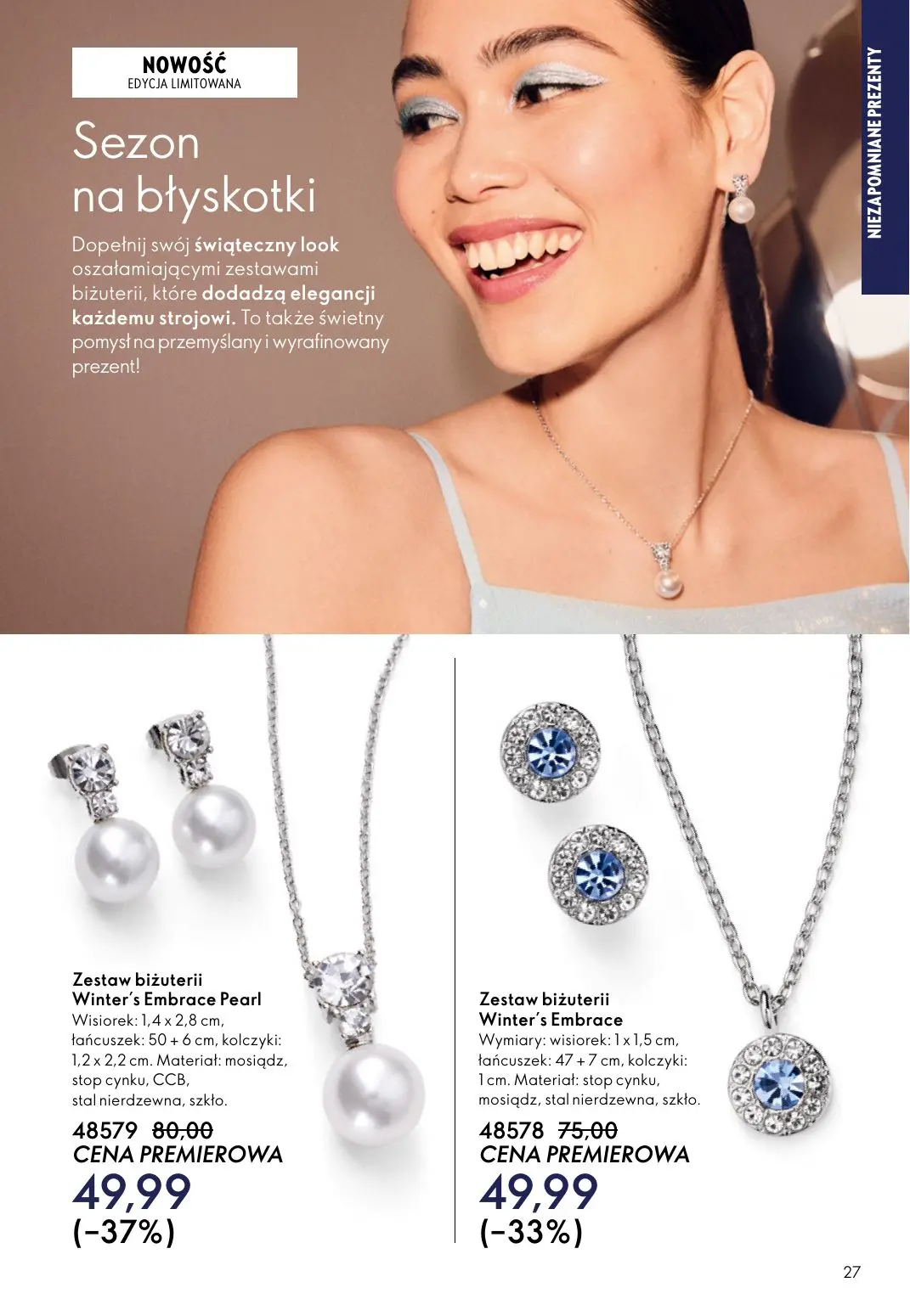 gazetka promocyjna ORIFLAME WIELKA MOC ŚWIĄTECZNEJ MAGII - Strona 27