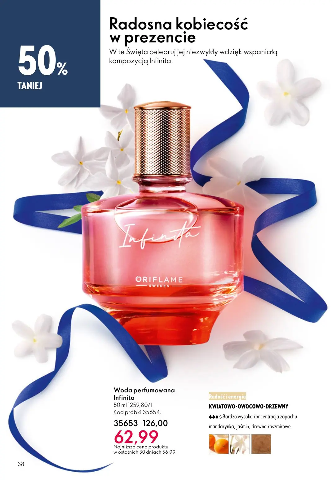 gazetka promocyjna ORIFLAME WIELKA MOC ŚWIĄTECZNEJ MAGII - Strona 38