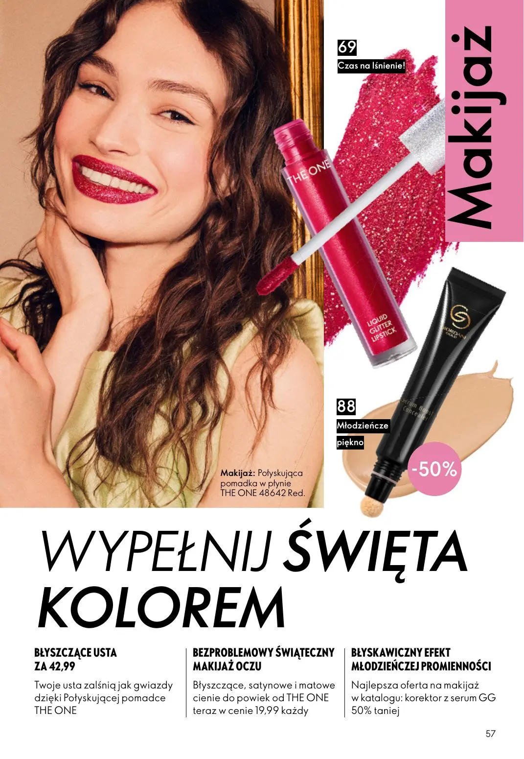 gazetka promocyjna ORIFLAME WIELKA MOC ŚWIĄTECZNEJ MAGII - Strona 57