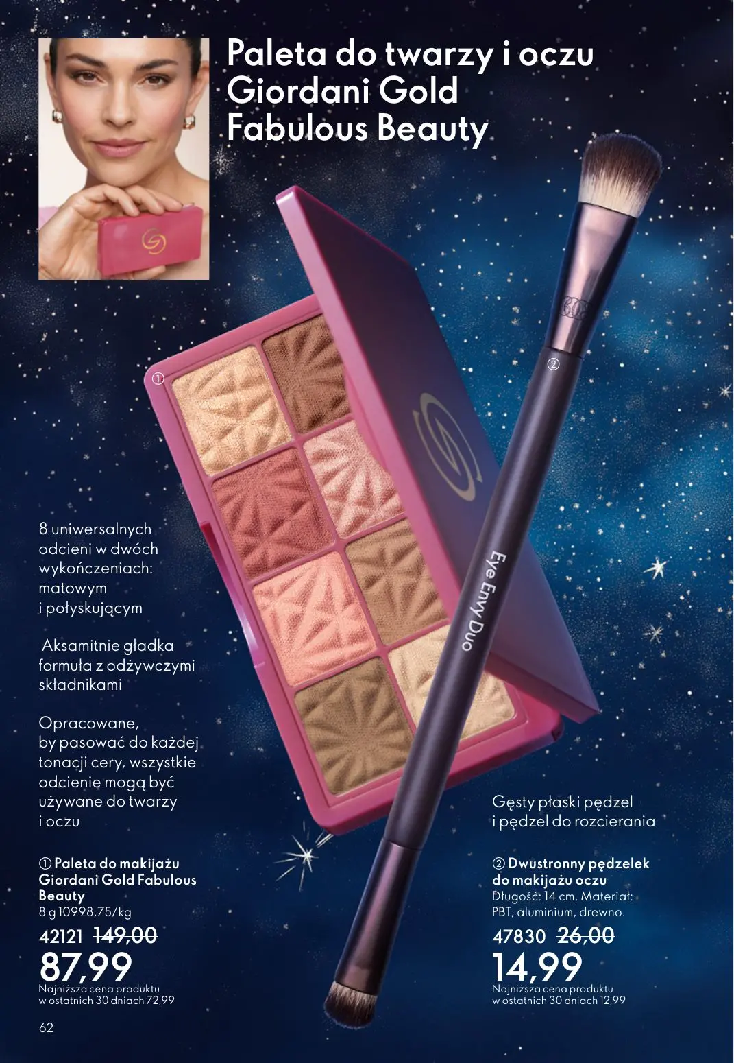 gazetka promocyjna ORIFLAME WIELKA MOC ŚWIĄTECZNEJ MAGII - Strona 62