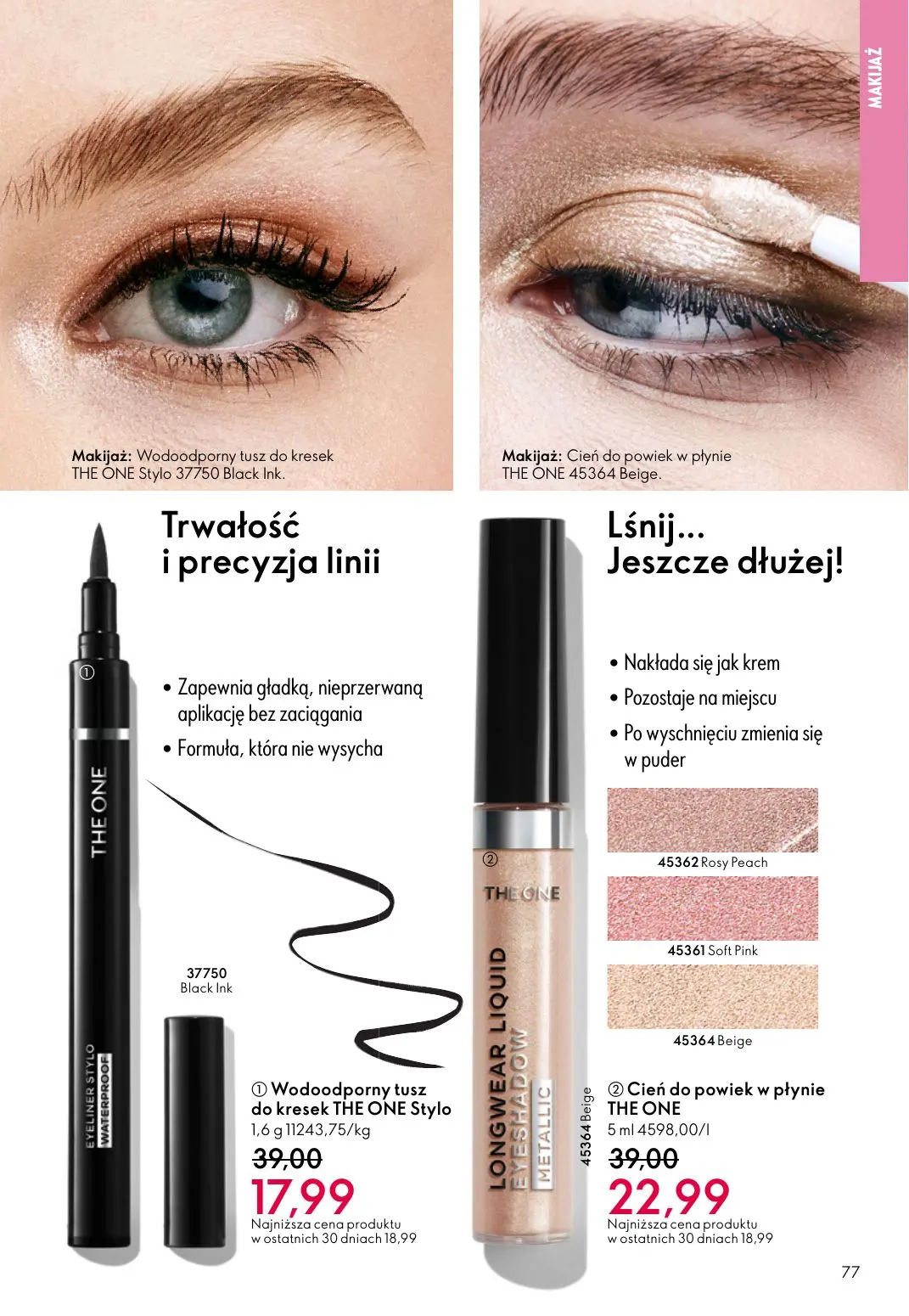 gazetka promocyjna ORIFLAME WIELKA MOC ŚWIĄTECZNEJ MAGII - Strona 77