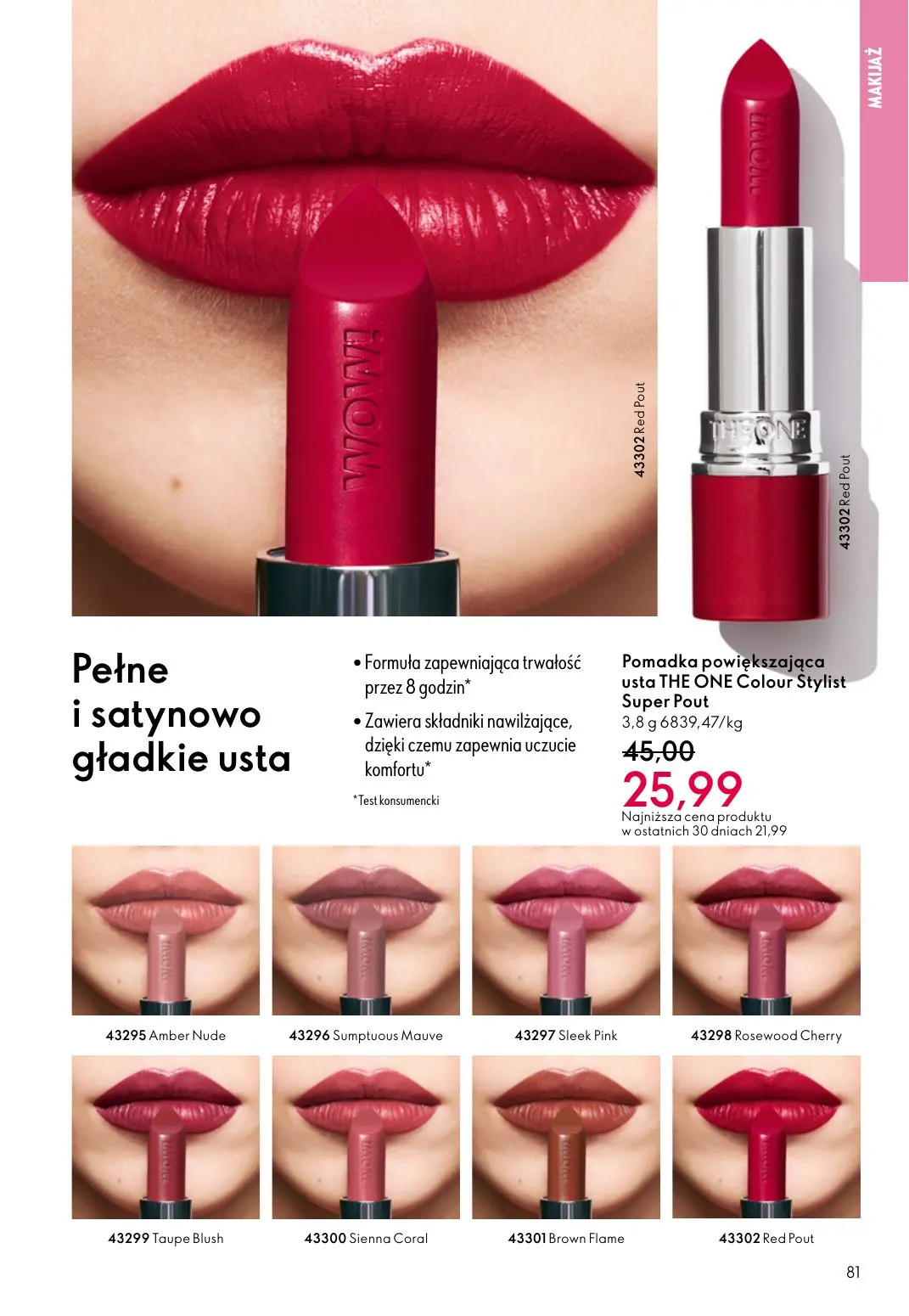 gazetka promocyjna ORIFLAME WIELKA MOC ŚWIĄTECZNEJ MAGII - Strona 81