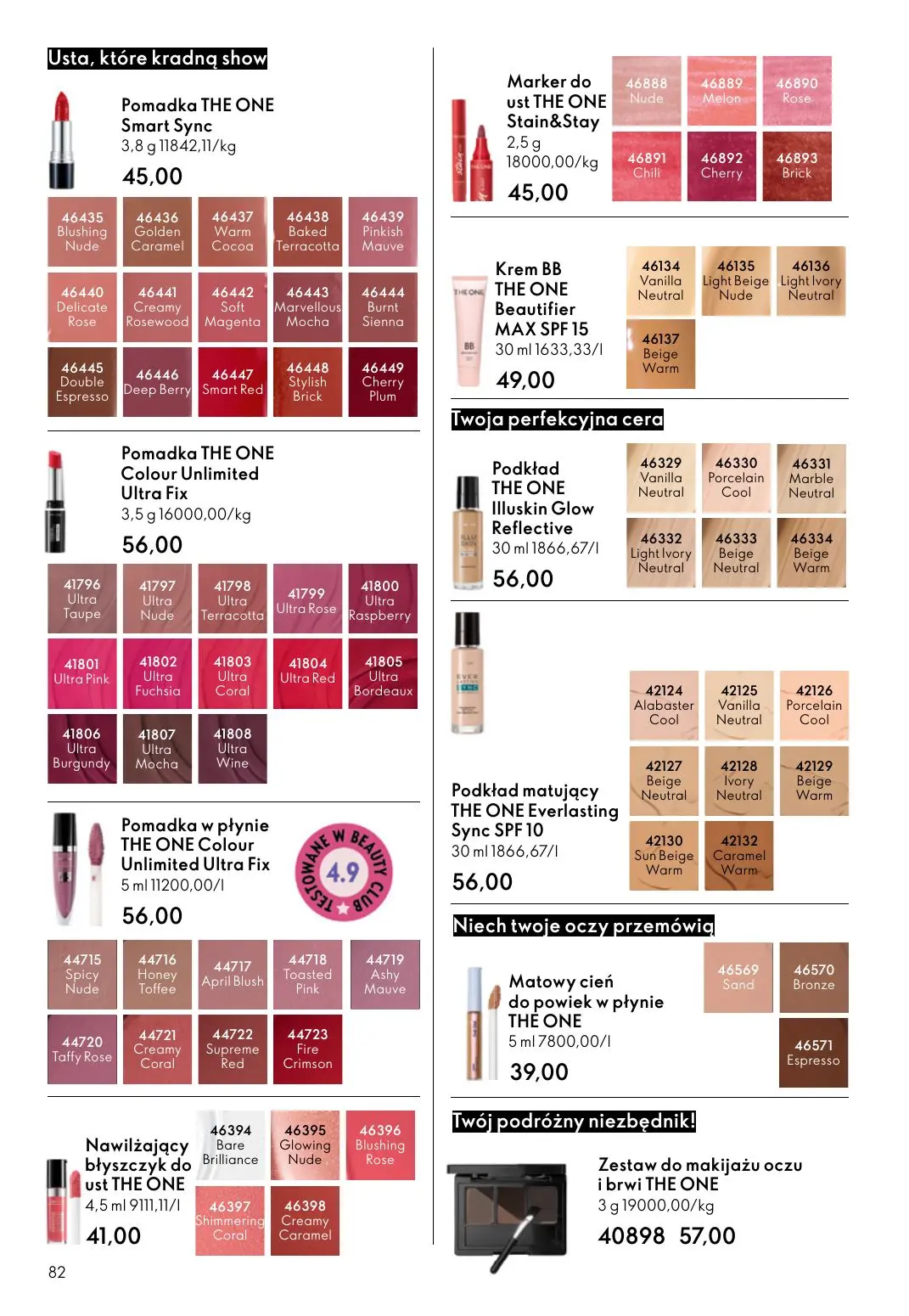 gazetka promocyjna ORIFLAME WIELKA MOC ŚWIĄTECZNEJ MAGII - Strona 82