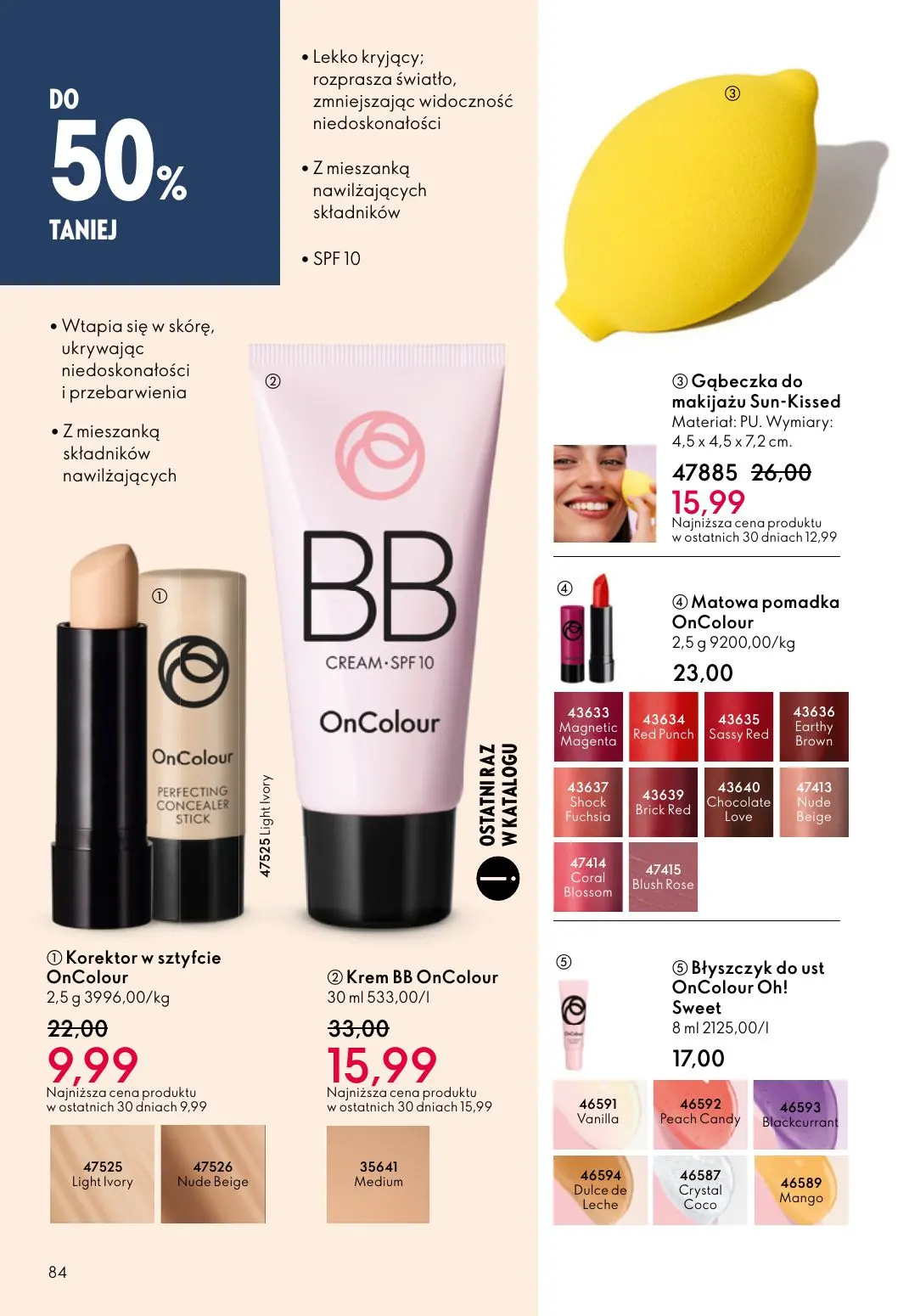 gazetka promocyjna ORIFLAME WIELKA MOC ŚWIĄTECZNEJ MAGII - Strona 84